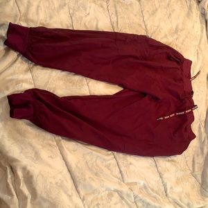 Purple scrub pants. Size XL